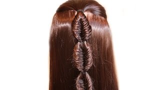 Kos fish tail ❤Pletenie braid ❤Prichёska for medium / long hair, hairstyles for girls in school Kos fish tail ❤Pletenie braid ❤Prichёska for medium / long hair, hairstyles for girls in school