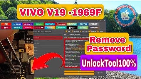 VIVO V19-1969F REMOVE PASSWORD BY UNLOCKTOOL 100%