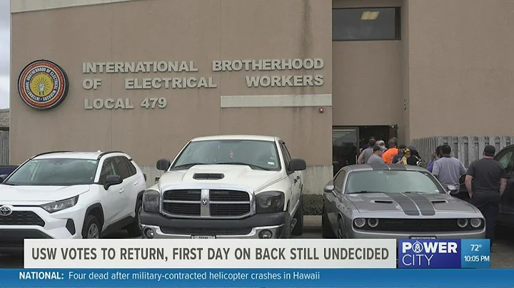 First day back at ExxonMobil undecided after USW union members vote to end lockout