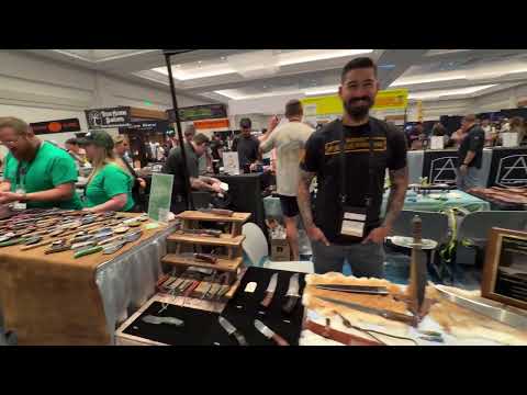 The Booth of P. Harp Designs Blade Show Atlanta 2026