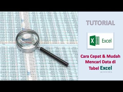 Video: Cara Mencari Teks Dalam Excel