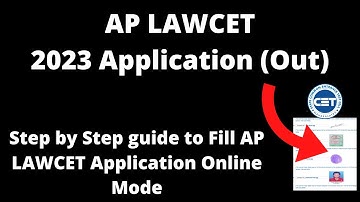 AP LAWCET 2023 Application Form (Started)- How to Fill AP LAWCET Application Form Online Mode