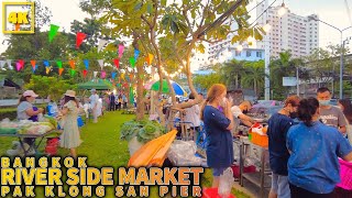 BANGKOK RIVER SIDE MARKET / PAK KLONG SAN PIER