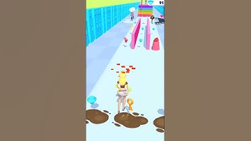 Makeover Run  Gameplay level 12 Android iOS #shorts