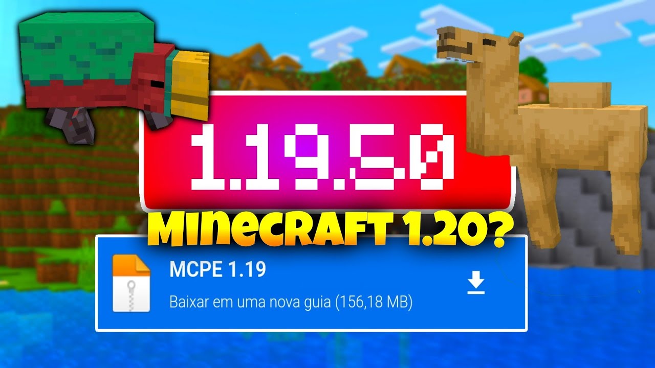 SAIU ATUALIZAÇÃO DO MINECRAFT PE 1.19.50 - Minecraft Bedrock Mcpe - YouTube