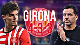 : Michel 4-33 Girona SM24 tactic