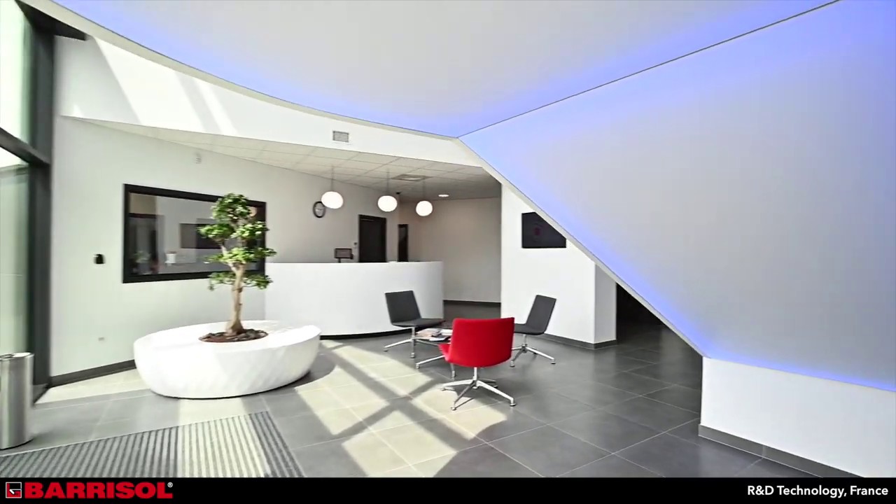 R D Technology France Barrisol Lumiere Rgb Youtube