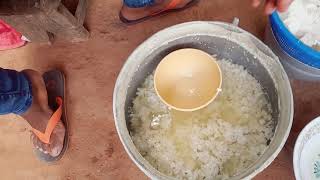 HOW TO MAKE SOYA BEANS CHEESE |TOFU| OR NIGERIAN WARA IN MY AFRICAN VILLAGE. LOMÉ TOGO.