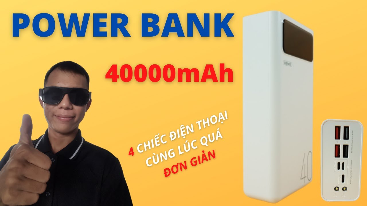 REMAX RPP-113 | Trải nghiệm sạc dự phòng dung lượng Pin siêu khủng giá ...