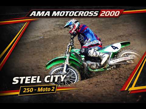 AMA Motocross 2000 - Steel City - 250 Moto 2