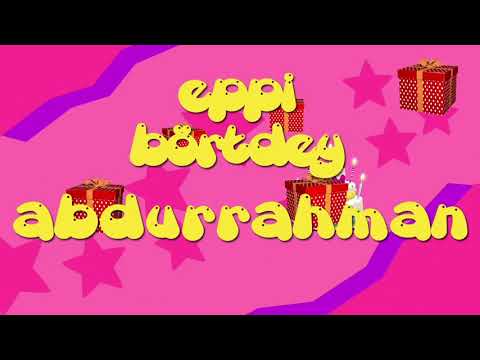 İyi ki doğdun ABDURRAHMAN - İsme Özel Roman Havası Doğum Günü Şarkısı (FULL VERSİYON) (REKLAMSIZ)