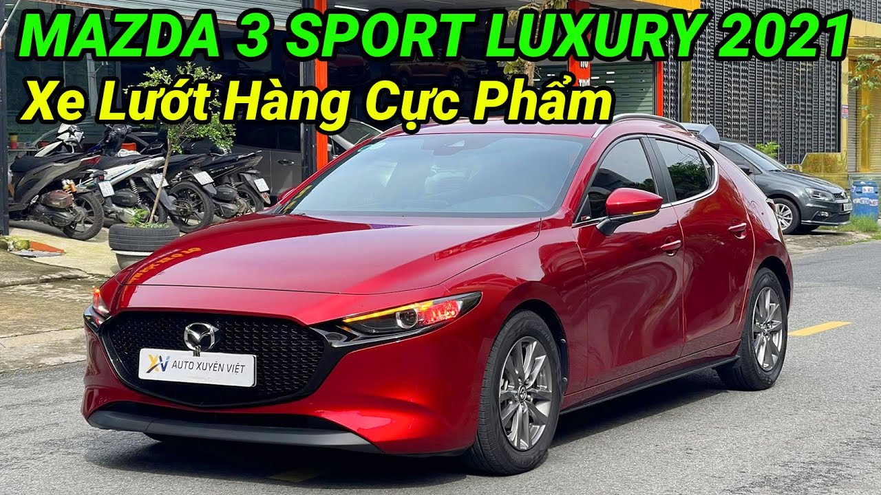Tuyệt Phẩm Mazda 3 Sport Luxury  2021 Siêu Đẹp 99%. Hàng Hiếm Sưu Tầm. Giá 529tr Còn TL