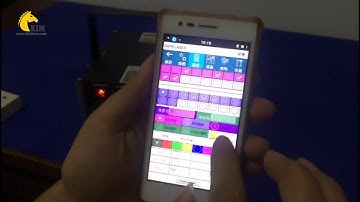 Bluetooth APP(android) control  RGB Laser Light