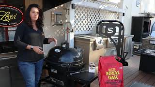 Controlling the temperature on a Primo Ceramic Grill