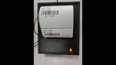 Revolutionize Your Kiosk Experience with our 58mm Embedded Panel Label Printer!