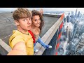 I Convinced My Crush To Jump... w/ Sam and Colby