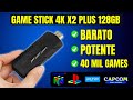 Game Stick 4K X2 Plus do AliExpress Barato com 40 Mil Jogos