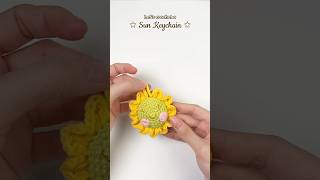 Easy Crochet Sun Keychain Tutorial | Cute &amp; Fast Mini Project for Beginners