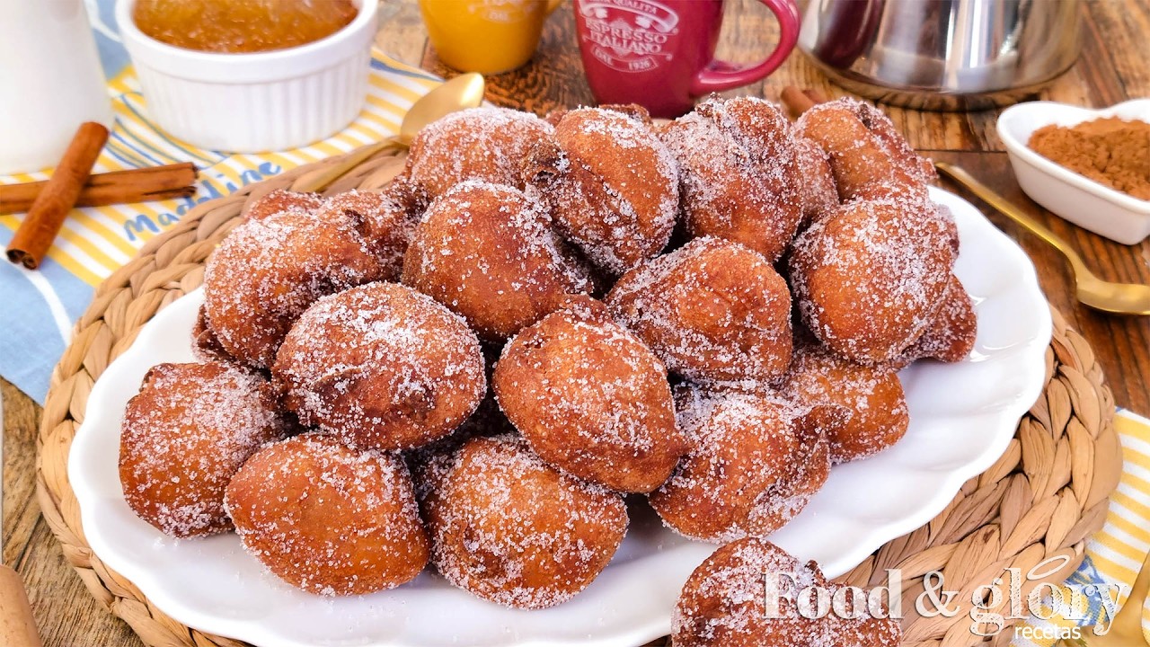 🤫 ¡Los Buñuelos Más Jugosos Gracias A Este Ingrediente Secreto!