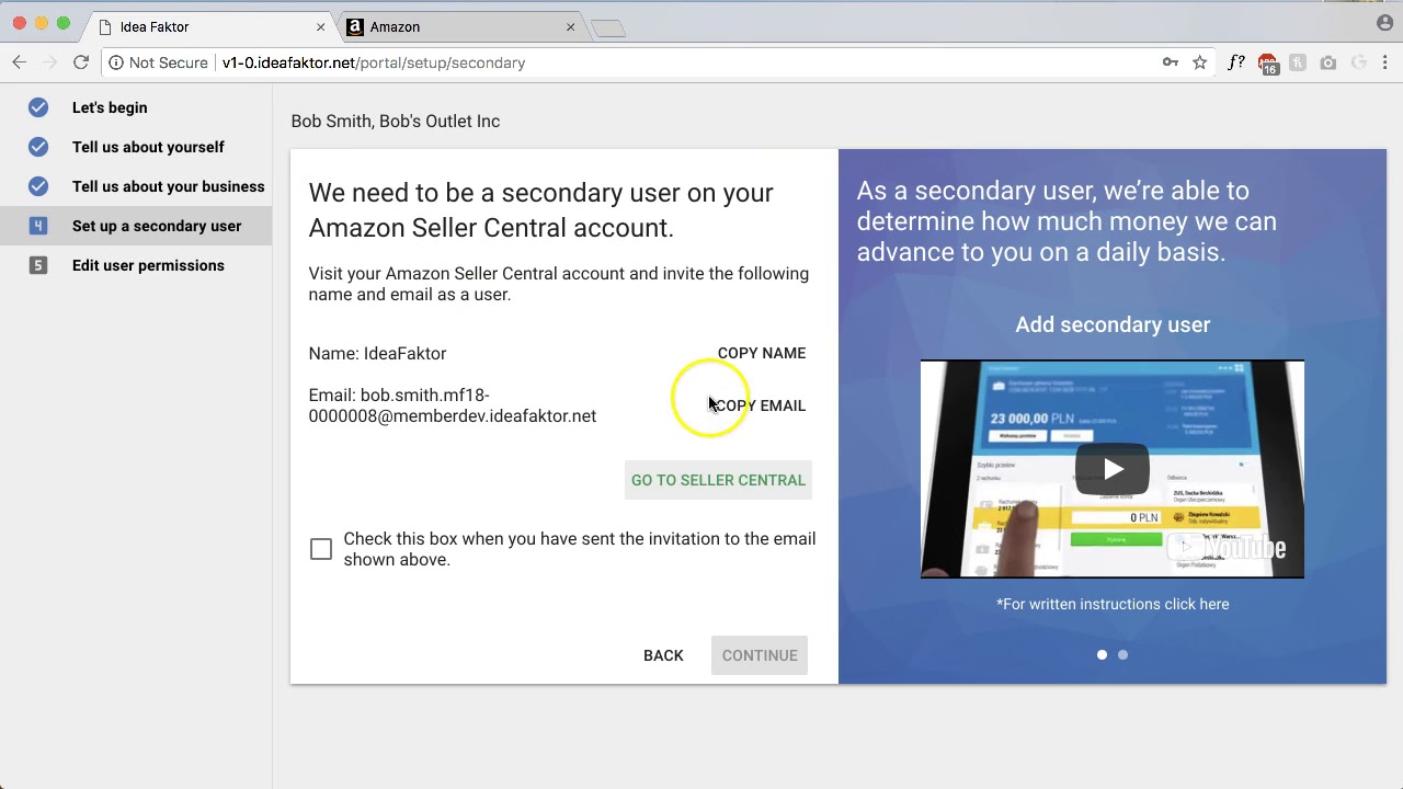 Adding a Secondary User on Amazon - YouTube