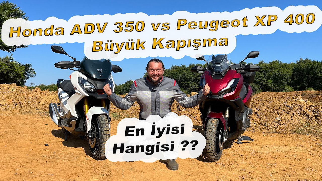 Honda ADV 350 vs Peugeot XP 400  | Karşılaştırma