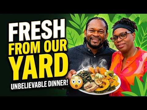👉 Fresh From Our Backyard 🌿 You Won’t Believe This Dinner!