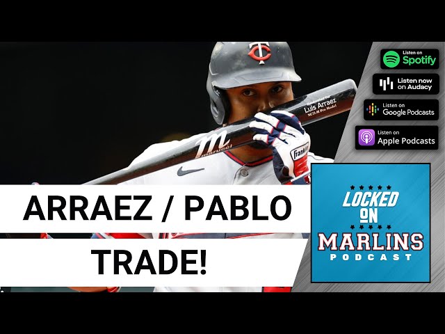 BREAKING: Twins trade Luis Arraez to Marlins for Pablo López