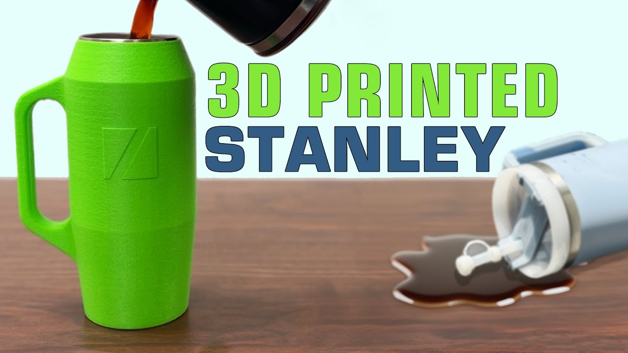 We made a 3D Printed Stanley Cup