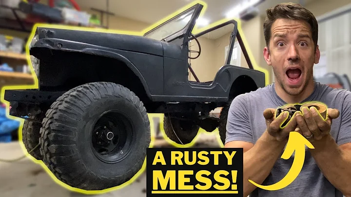 Repairing MASSIVE structural damage! - Jeep CJ5 rebuild series part 4