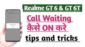 Realme GT 6 & GT 6T How to Use Call Waiting | Phone Par Kisi Se baat karte samay Koi dusra pata kare