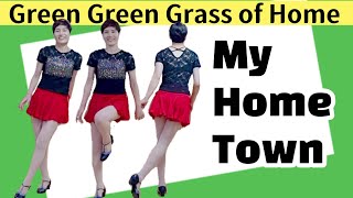 My Home Town /Green Green Grass of Home /익숙한 올드팝으로 초급라인댄스 즐겨요♡