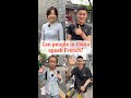 Can people in China speak French? Here are the astonishing results!