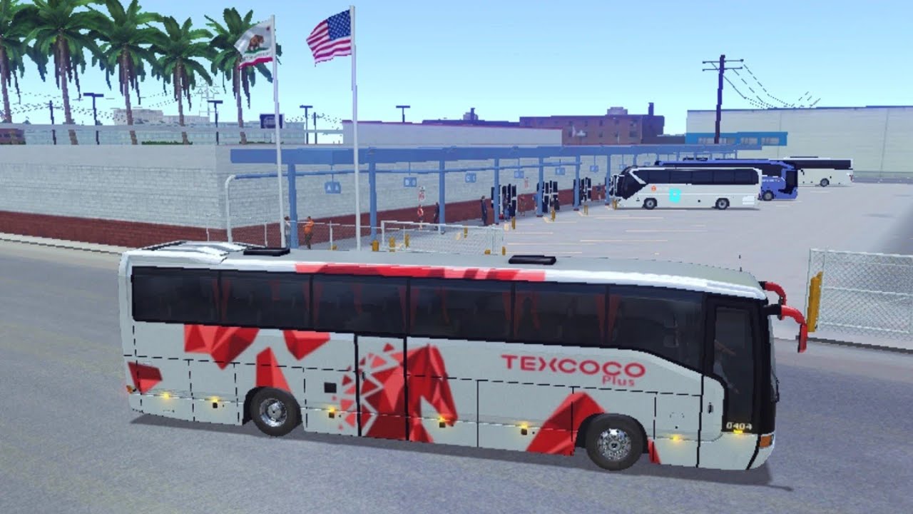 Bus Simulator Ultimate | Phoenix 🇺🇲 Los Angeles (Mercedes-Benz 0404 - Skin Texcoco) 🚍 Play 72