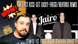 FIRST TIME HEARING! │ Jairo GBB2023 Elimination (One Last Kiss-Get Lucky-Fuego\/Beatbox Remix)