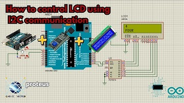 How to control LCD using ICPCF8574 with I2c communication