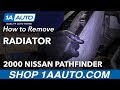 How to Replace Radiator 1996-2000 Nissan Pathfinder