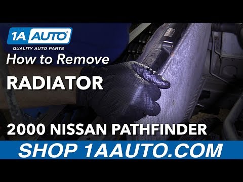 How to Replace Radiator 96-00 Nissan Pathfinder How to Replace Radiator 96-00 Nissan Pathfinder
