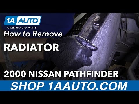 How to Replace Radiator 96-00 Nissan Pathfinder