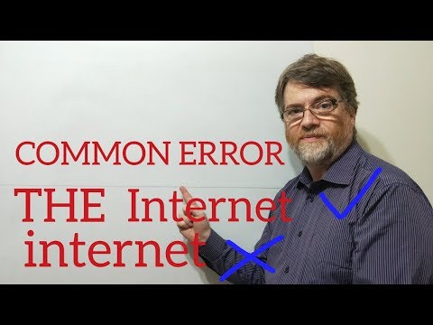 Tutor Nick P Lesson (133) The Word Internet Should Always Be Capitalized