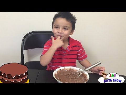 Happy Birthday Mommy | Kid Size Baking: Surprise Birthday Cake baking by Jai Bista Show