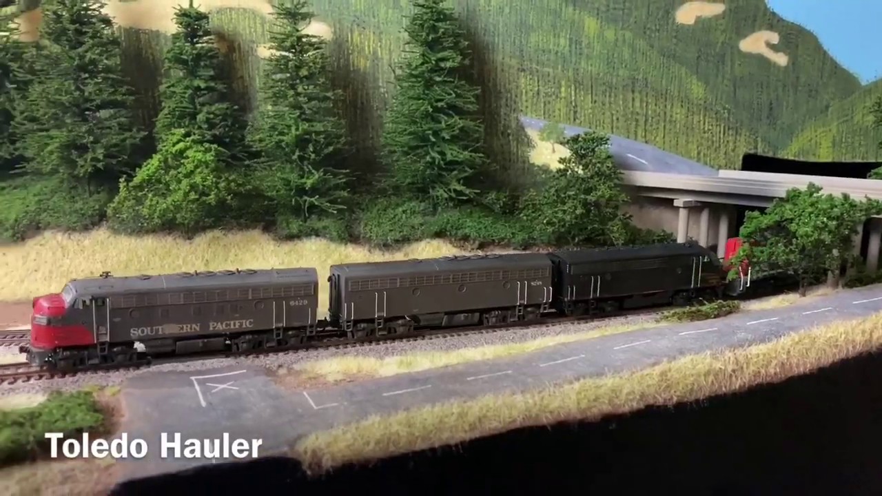 N Scale Southern Pacific Toledo Branch Operations Vol. 1