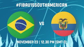 Brazil v Ecuador | Full Basketball Game