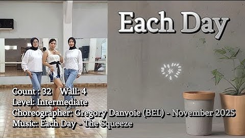 Each Day - Linedance