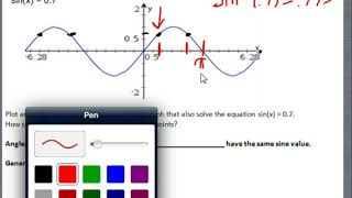 SF #5 General Solution of a Sine Equation