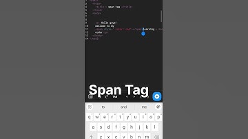 #Span tag in html #learning coder#html coding #viral shorts #shorts video #programming language#html