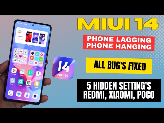 Unveiling the Top MIUI 14 Bugs: Are They Ruining Your Xiaomi Experience? - Performance lags and app crashes in MIUI 14