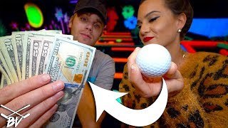 EVERY MINI GOLF HOLE IN ONE WINS $50! - MINI GOLF HOLE IN ONE MONEY CHALLENGE!