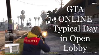 GTA Online - Typical day in Open Lobby | Gameplay