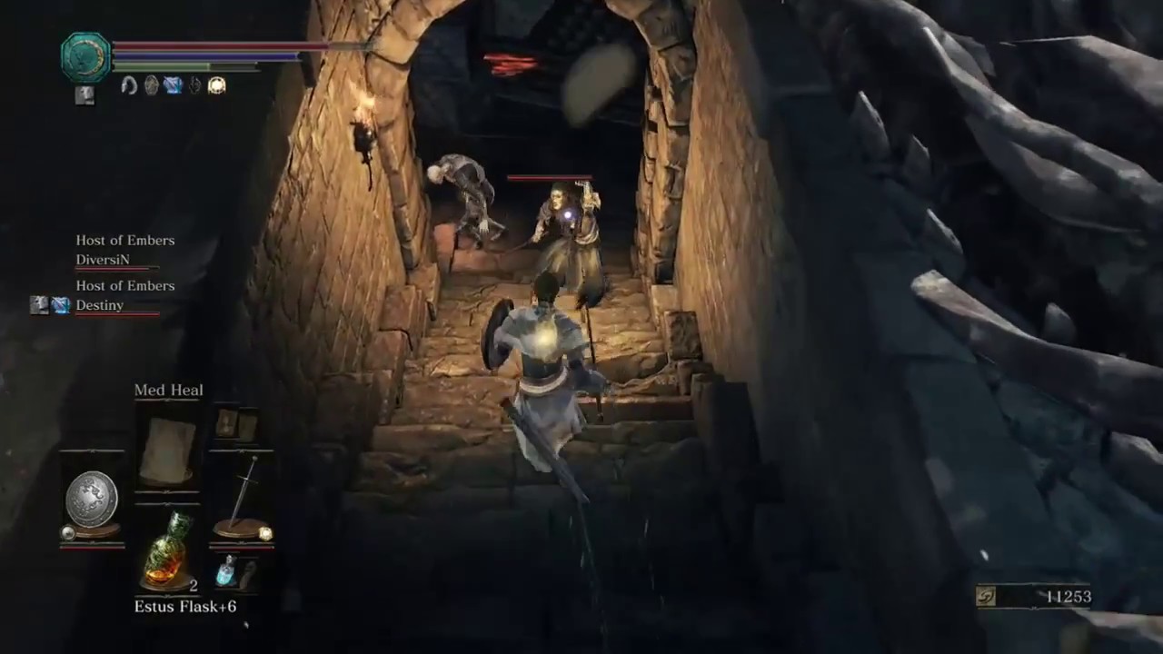 Dark Souls 3 - how to use the force (Glitch)