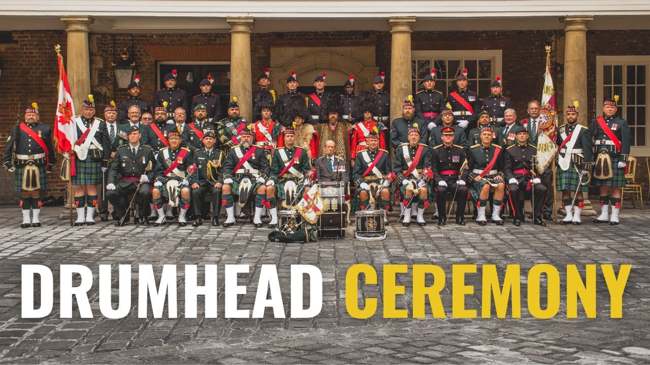 The Lorne Scots Drumhead Ceremony and Mess Dinner London, UK 28